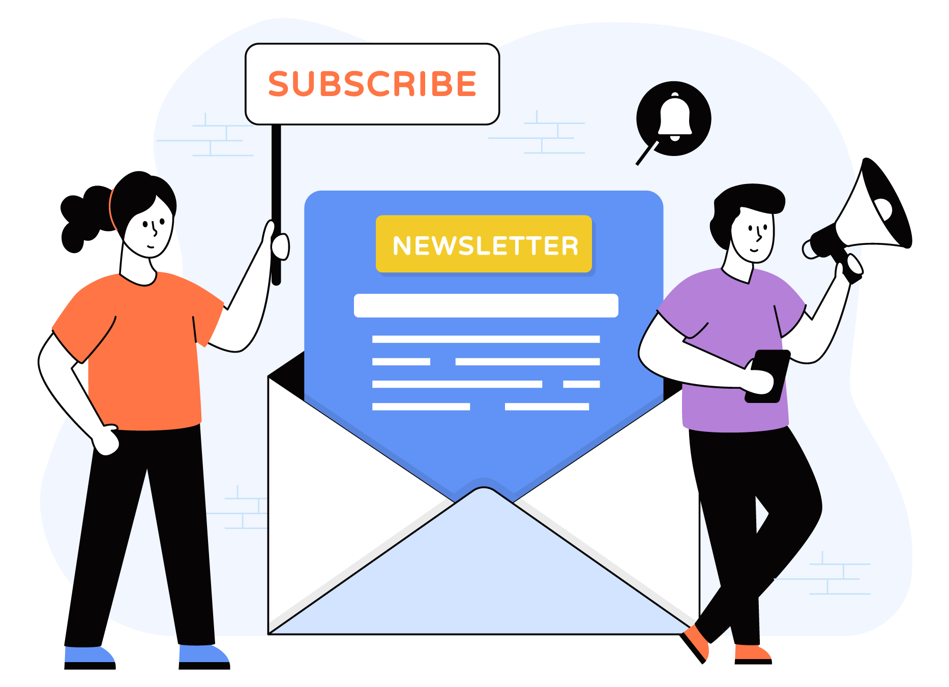 Newsletter Illustration